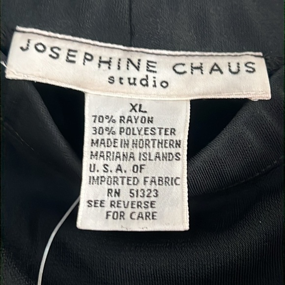 NWT JOSEPHINE CHAUS long black skirt - Picture 2 of 7